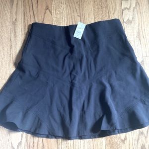 NWT black loft skater skirt